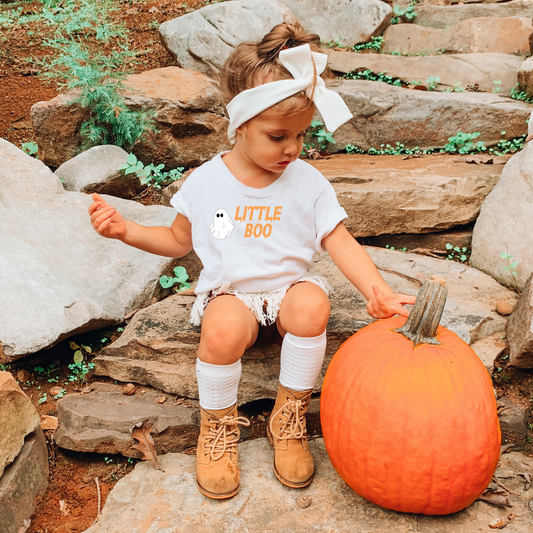 Little Boo Kids Halloween Shirt | Family Matching